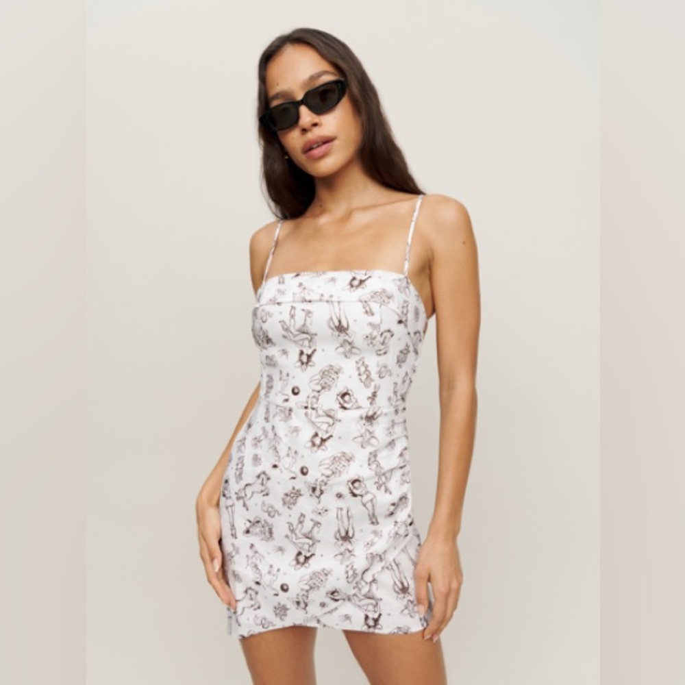 NWT Reformation Lambert Mini Dress